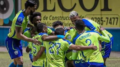 Olancho FC y Génesis se enfrentaron en el Estadio Juan Ramón Brevé Vargas.