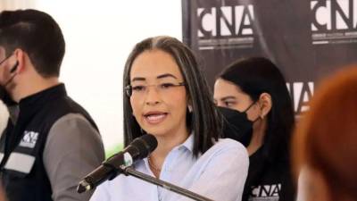 Gabriela Castellanos, directora ejecutiva del Consejo Nacional Anticorrupción (CNA).