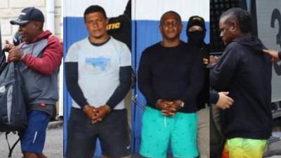 Un juez dictó detención judicial contra cinco hombres capturados en alta mar, en las costas de Gracias a Dios, durante una operación antidrogas en la que fueron asegurados 899 kilos de supuesta cocaína, valorados preliminarmente en unos 170 millones de lempiras.