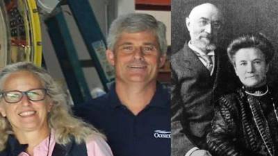 Wendy es la esposa de Stockton Rush y era tataranieta de Isidor Straus e Ida, dos esposos que sacrificaron sus vidas para salvar a niños y mujeres en el hundimiento del Titanic.