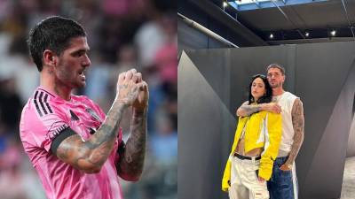 Rodrigo De Paul y Tini Stoessel dieron un nuevo paso en su relación y confirmaron públicamente su compromiso. Foto redes de Rodrigo de Paul.