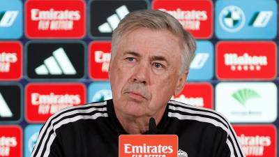 Carlo Ancelotti compareció ante los medios en la Ciudad Deportiva del Real Madrid.