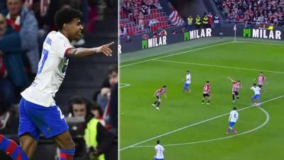 Copa del Rey: Lamine Yamal se luce con un golazo ‘a lo Messi’ ante Athletic
