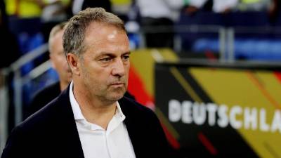 Hansi Flick, entrenador del Barcelona.