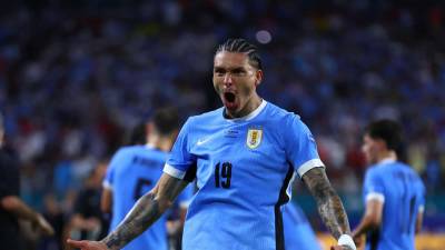 Darwin Núñez lideró el triunfo de Uruguay con un gol contra Panamé en la Copa América 2024.