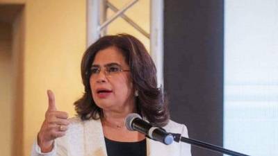 Rixi Moncada, ministra de Finanzas.