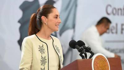Clauidia Sheinbaum, presidenta de México.