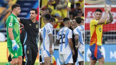 Las imágenes de la derrota que sufrió Argentina contra Colombia en el calor de Barranquilla, por la octava jornada de las Eliminatorias Sudamericanas al Mundial de 2026.