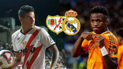 El Rayo Vallecano de James Rodríguez recibe al Real Madrid que llega inspirado.