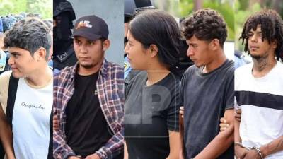 El Juzgado de Letras Penal con Competencia Nacional en Materia de Criminalidad Organizada, Medio Ambiente y Corrupción dictó prisión preventiva a los cinco capturados en Arizona, Atlántida.