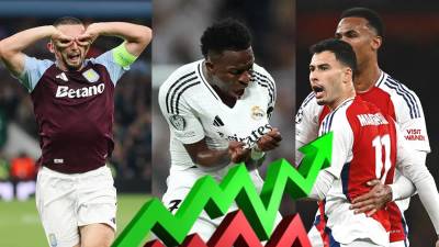 La tabla de posiciones de la UEFA Champions League tras el triunfo del Real Madrid.