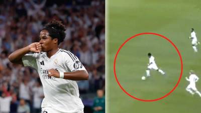 Endrick explicó por qué no le pasó la pelota a Mbappé y Vinicius en la jugada de su gol.