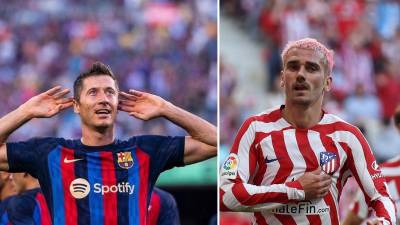 El duelo entre el Barcelona y el Atlético de Madrid es perteneciente a la jornada 30 de la liga española.