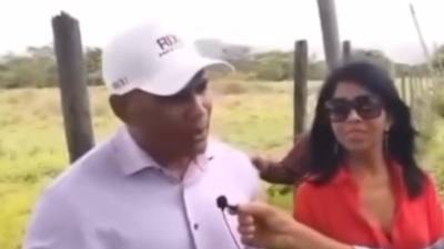 Mario Moncada, comisionado de Condepor, durante una entrevista.