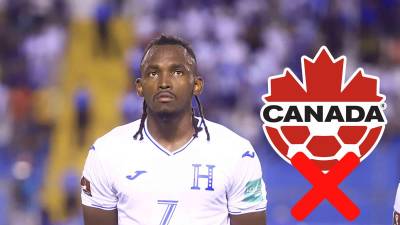 Alberth Elis no estará en el partido contra Canadá ya que no pudo ingresar al país norteamericano.