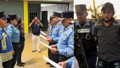 Los uniformados celebraron el 142 aniversario con una serie de tradicionales actividades cómo la alborada, el canto de los mariachis.