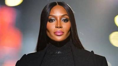 La modelo Naomi Campbell.