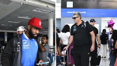 Selección de Honduras aterriza en suelo catracho tras quedar fuera de la Copa Oro