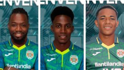 “El Virus” Martínez, Yunny Dolmo y Cristian Sacaza