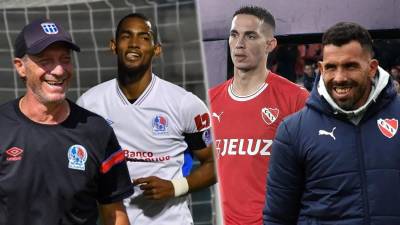 Olimpia e Independiente son de los clubes históricos de Honduras y Argentina.