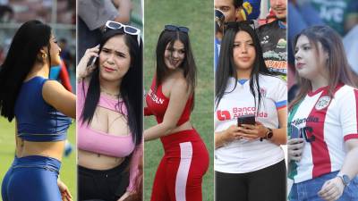 Ellas son las bellas chicas que adornaron la última jornada del Torneo Clausura 2024 de la Liga Nacional de Honduras.