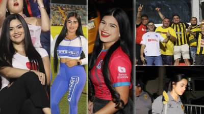 Así es el ambiente que se vive en el Clásico Olimpia - Real España en el estadio Nacional Chelato Uclés, por la jornada 15 del Torneo Apertura 2024.