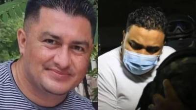 El empresario Franklin Villeda Caballero, izquierda, fue asesinado el 19 de febrero de 2025 y por el crimen está preso el policía Alexis Ramírez quien aceptará su responsabilidad en el hecho