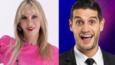 La periodista Shanik Berman y el influencer Adrián Marcelo.