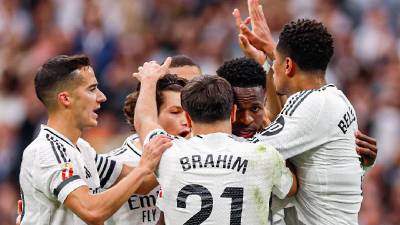 Rodrygo y Lucas salieron lesionados en el partido ante el Osasuna en la Liga Española.