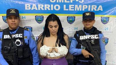 Heidy Ulloa, fue trasladada al Ministerio Público para ser puesta a disposición de las autoridades pertinentes.