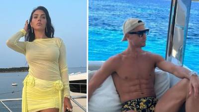 La pareja se encuentra disfrutando de sus vacaciones en compañía de su familia. Georgina Rodríguez ha causado revuelo junto a Cristiano Ronaldo.
