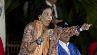 Rosario Murillo, vicepresidenta y primera dama de Nicaragua.