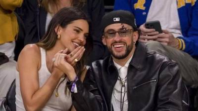 Kendall Jenner y Bad Bunny.