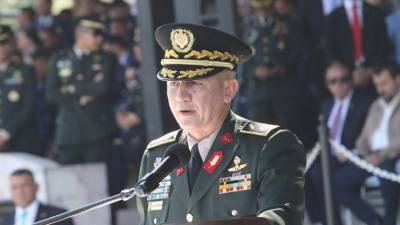 Jefe del Estado Mayor Conjunto, Roosevelt Hernández | Fotografía de archivo