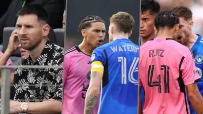 El Inter Miami sufrió este domingo su primera derrota de la temporada en la MLS al caer por 2-3 ante el Montreal en un choque en el que no contaron con Lionel Messi.