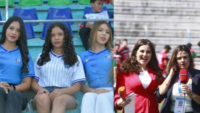 Las bellas aficionadas que se robaron las miradas, el curioso momento de una periodista, gran ambiente se vive en La Paz, juego que se transmite por GOTV, HCH y DIEZ.