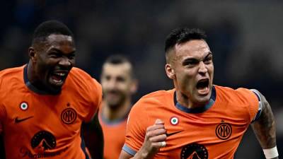 Lautaro Martínez y Marcus Thuram lideraron la goleada del Inter de Milán contra el Salernitana.