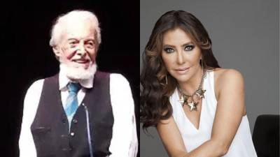 La actriz Mara Escalante y su fallecido padre Mario Cid.