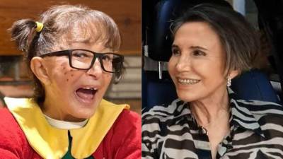 La actriz María Antonieta de las Nieves “La Chilindrina” y Florinda Meza.