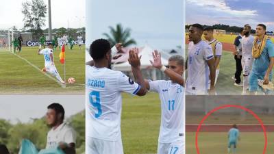 Las imágenes de la victoria que logró la Selección de Honduras (2-3) sobre Guayana Francesa en la tercera jornada de la Nations League de la Concacaf.