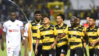 Real España derrotó 2-0 al Olimpia en el regreso del fútbol al estadio Morazán.