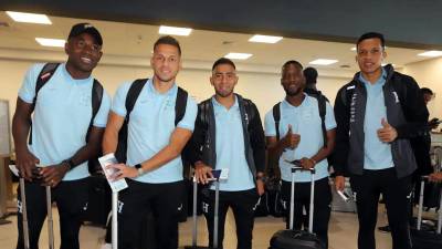 Los jugadores de la Selección de Honduras partieron este sábado desde el Aeropuerto de Palmerola rumbo a Dallas, Texas, Estados Unidos.
