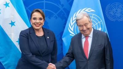 Castro y Guterres, secretario general de la ONU.