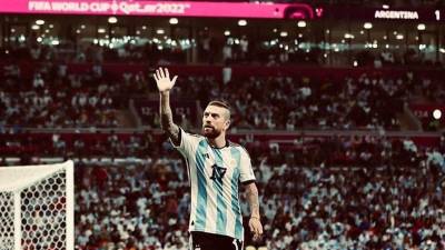 Papu Gómez disputó dos partidos en el Mundial de Qatar donde la selección de Argentina terminó logrando el título.
