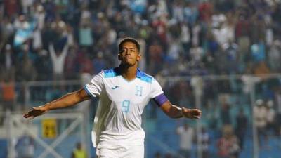 Choco Lozano es el capitán de la selección de Honduras.