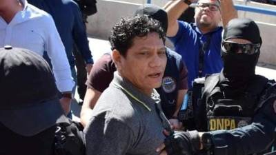 Óscar ‘Pescado’ Bonilla fue capturado el sábado.