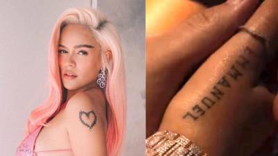 La cantante eliminó definitivamente su tatuaje.