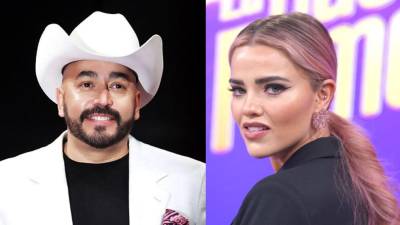 Lupillo Rivera y Thalí García.