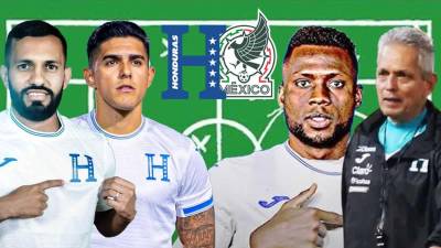 El posible 11 de la Selección de Honduras para enfrentar a México en el estadio Morazán el 15 de noviembre en la ida de los cuartos de final de la Nations League. Reinaldo Rueda puede sorprender con la alineación.