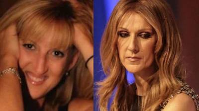 Céline Dion y su fallecida sobrina.